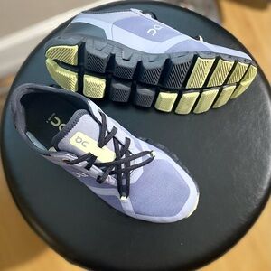 On Running Women's Sneakers in Blue and Yellow